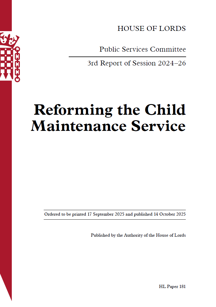 Reforming the Child Maintenance Service
